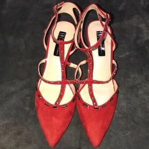 INC Carmen Pointed Toe Ankle Strap